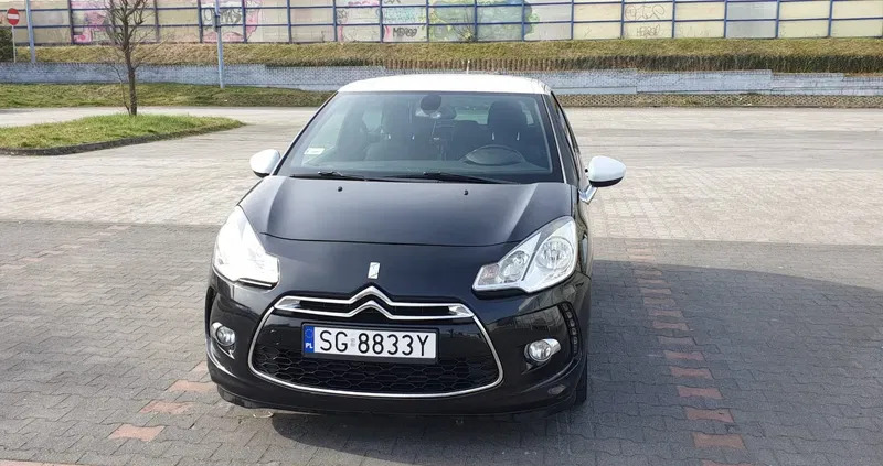 citroen ds3 łódzkie Citroen DS3 cena 17000 przebieg: 155000, rok produkcji 2012 z Gliwice